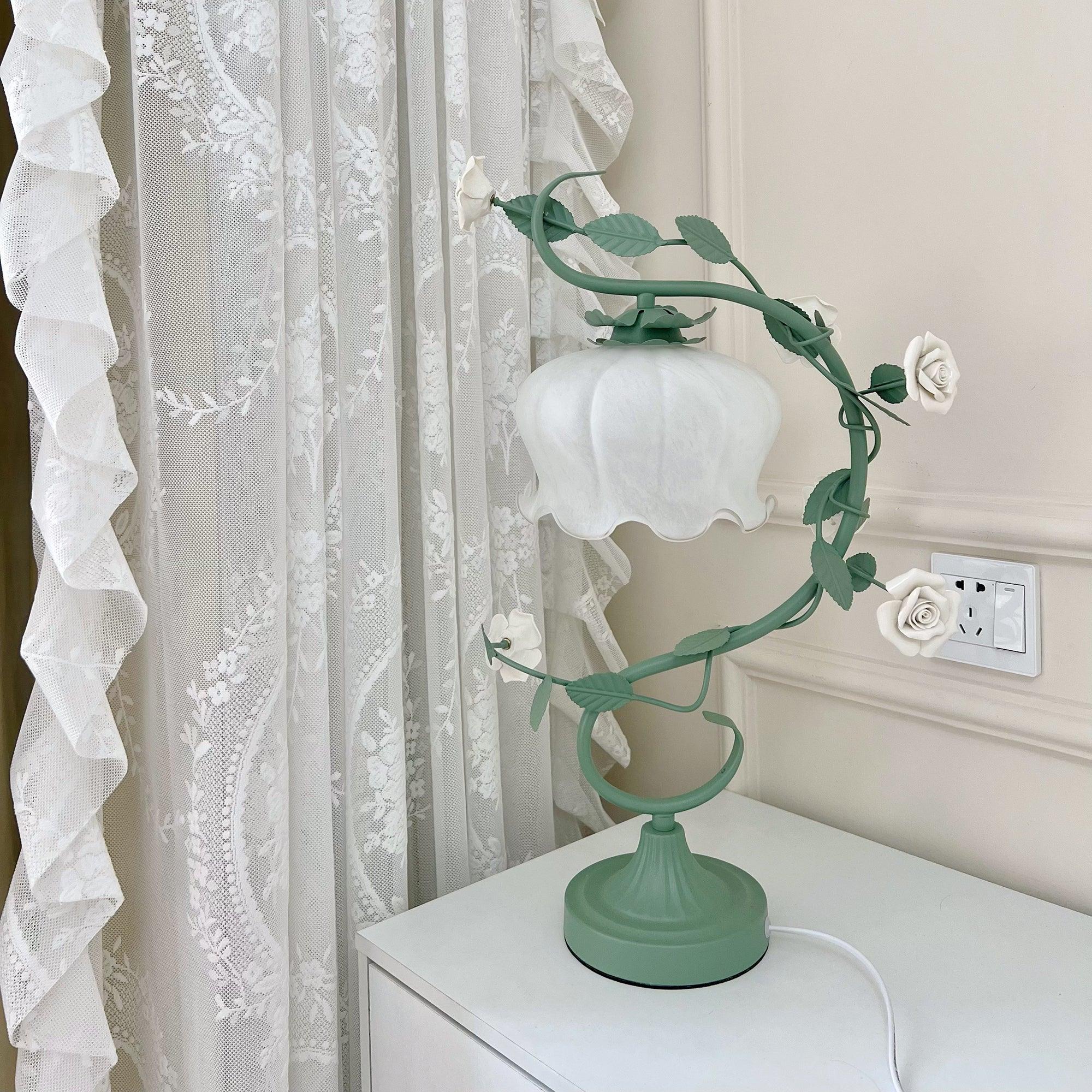 Ron Rose Flower Table Lamp