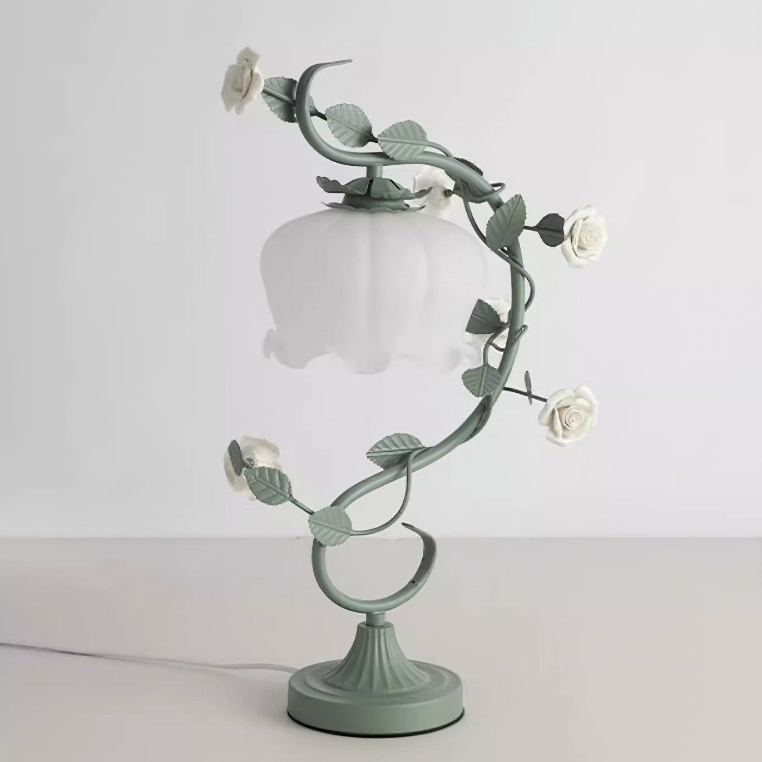 Ron Rose Flower Table Lamp