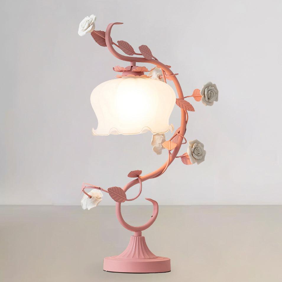 Ron Rose Flower Table Lamp