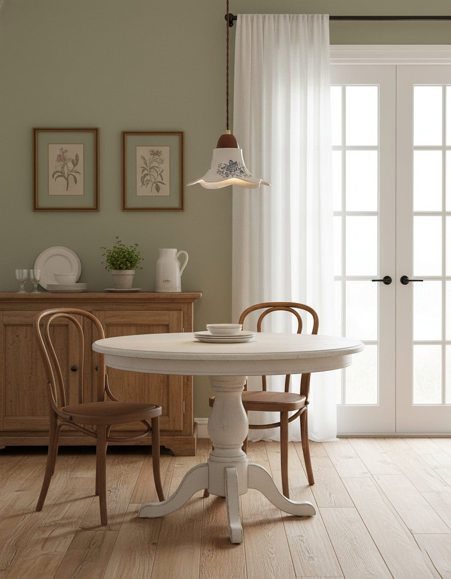 Rosalie Ceramic Pendant Lamp