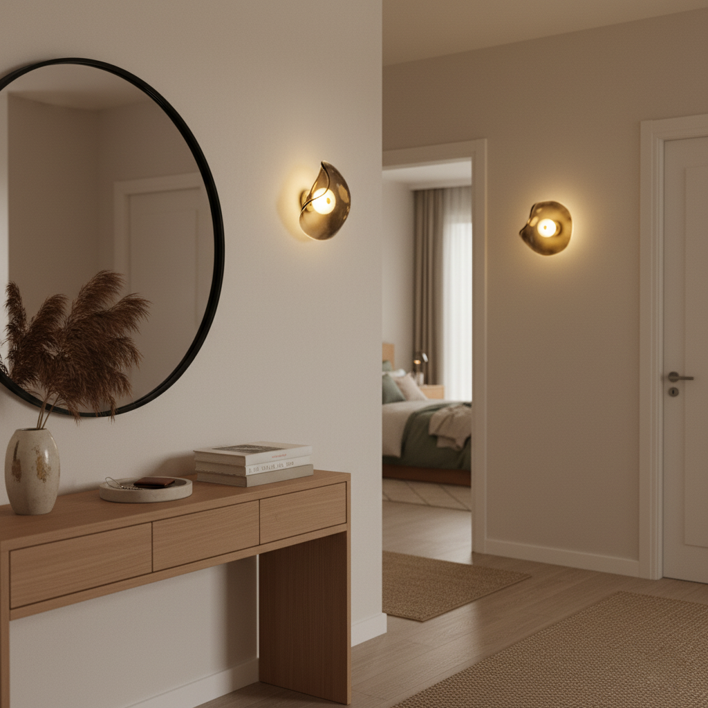 Round Nebulae Wall Light