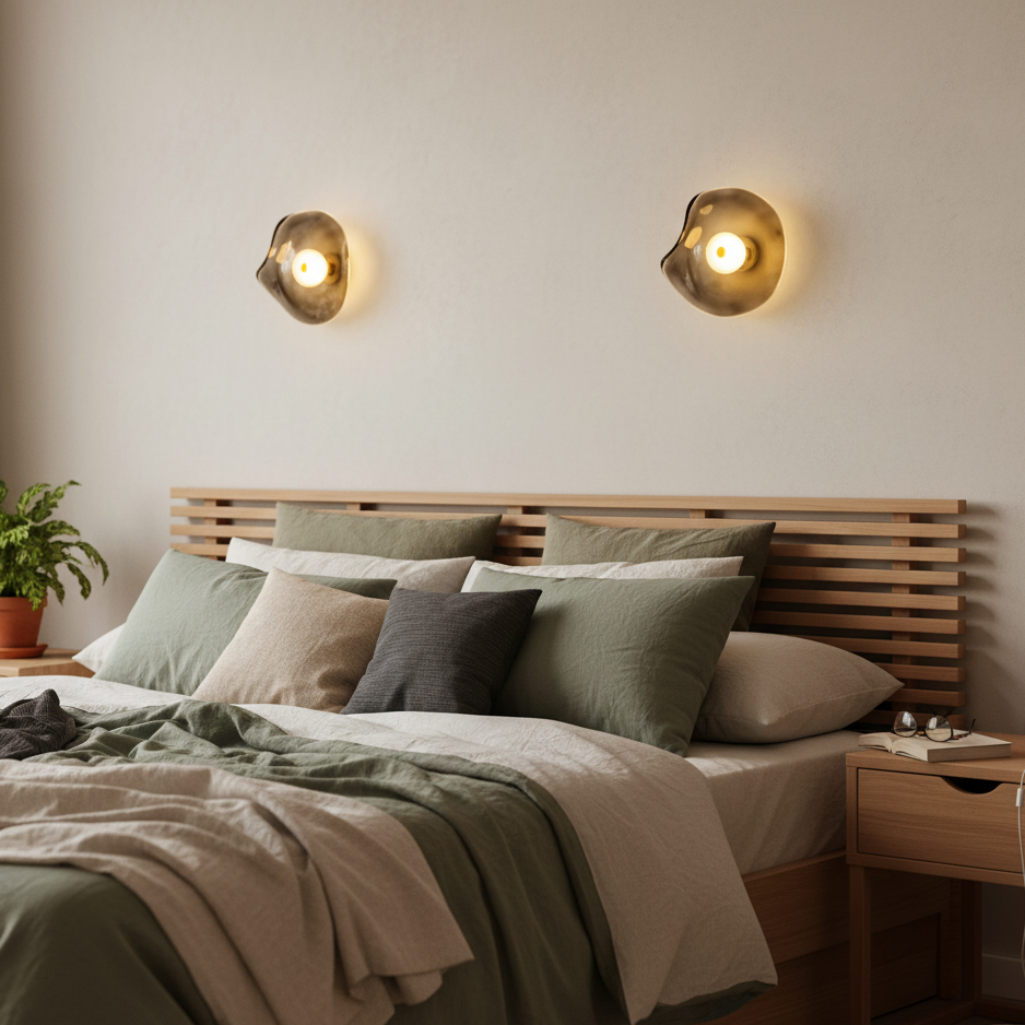 Round Nebulae Wall Light