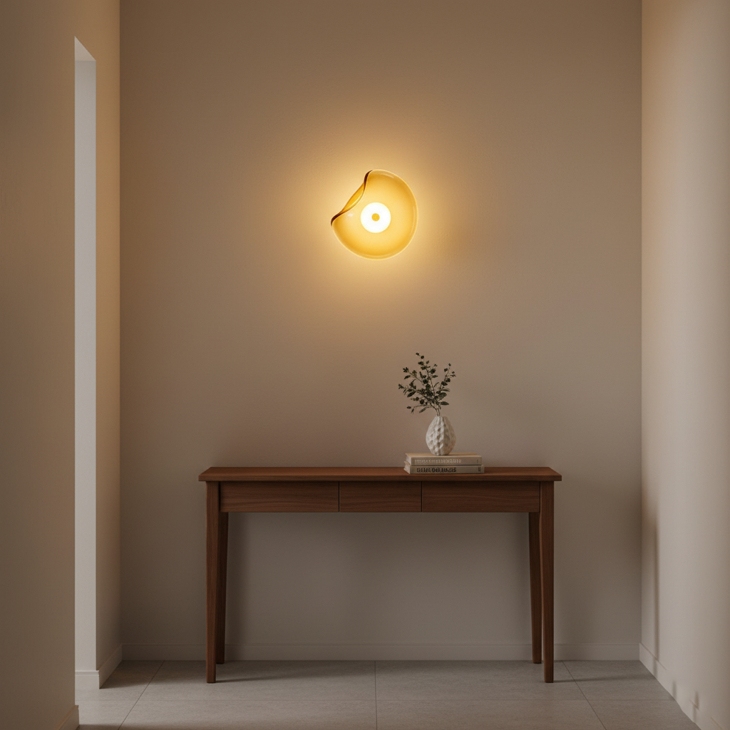 Round Nebulae Wall Light