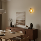 Round Nebulae Wall Light