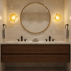 Round Nebulae Wall Light