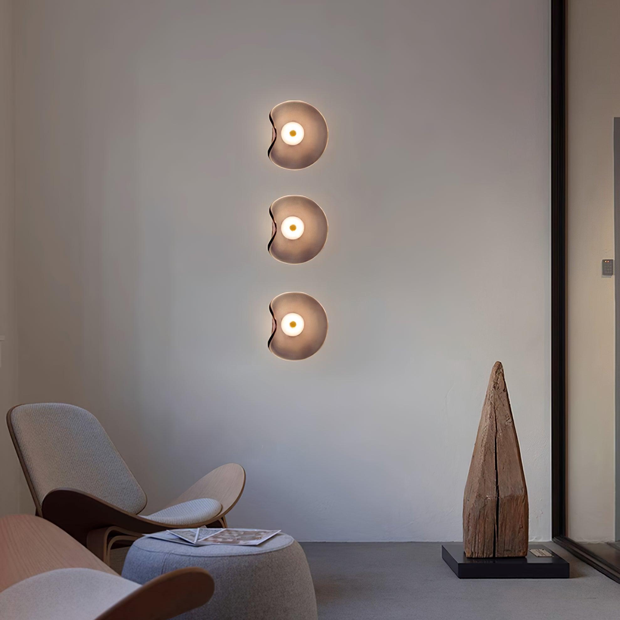 Round Nebulae Wall Light