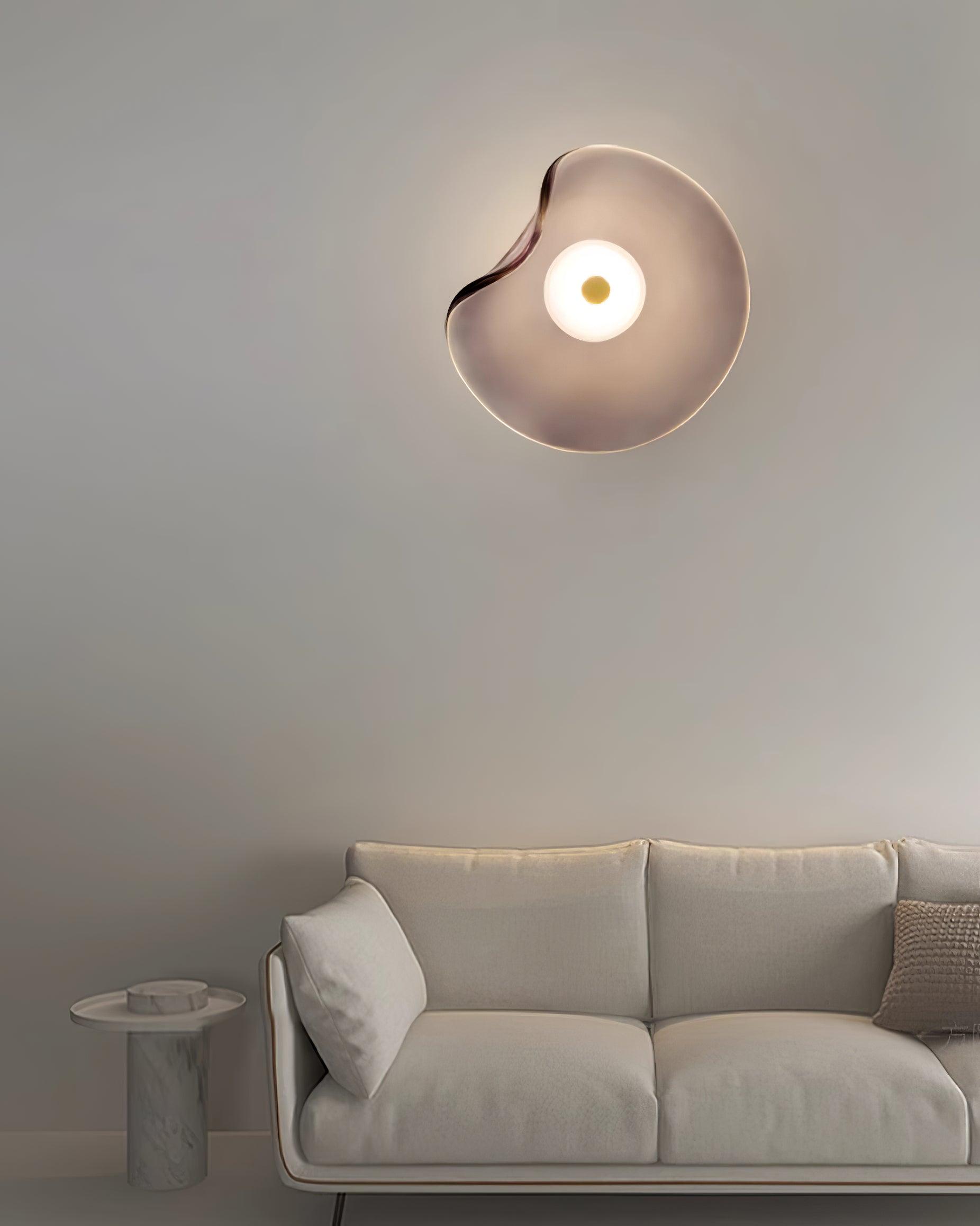 Round Nebulae Wall Light