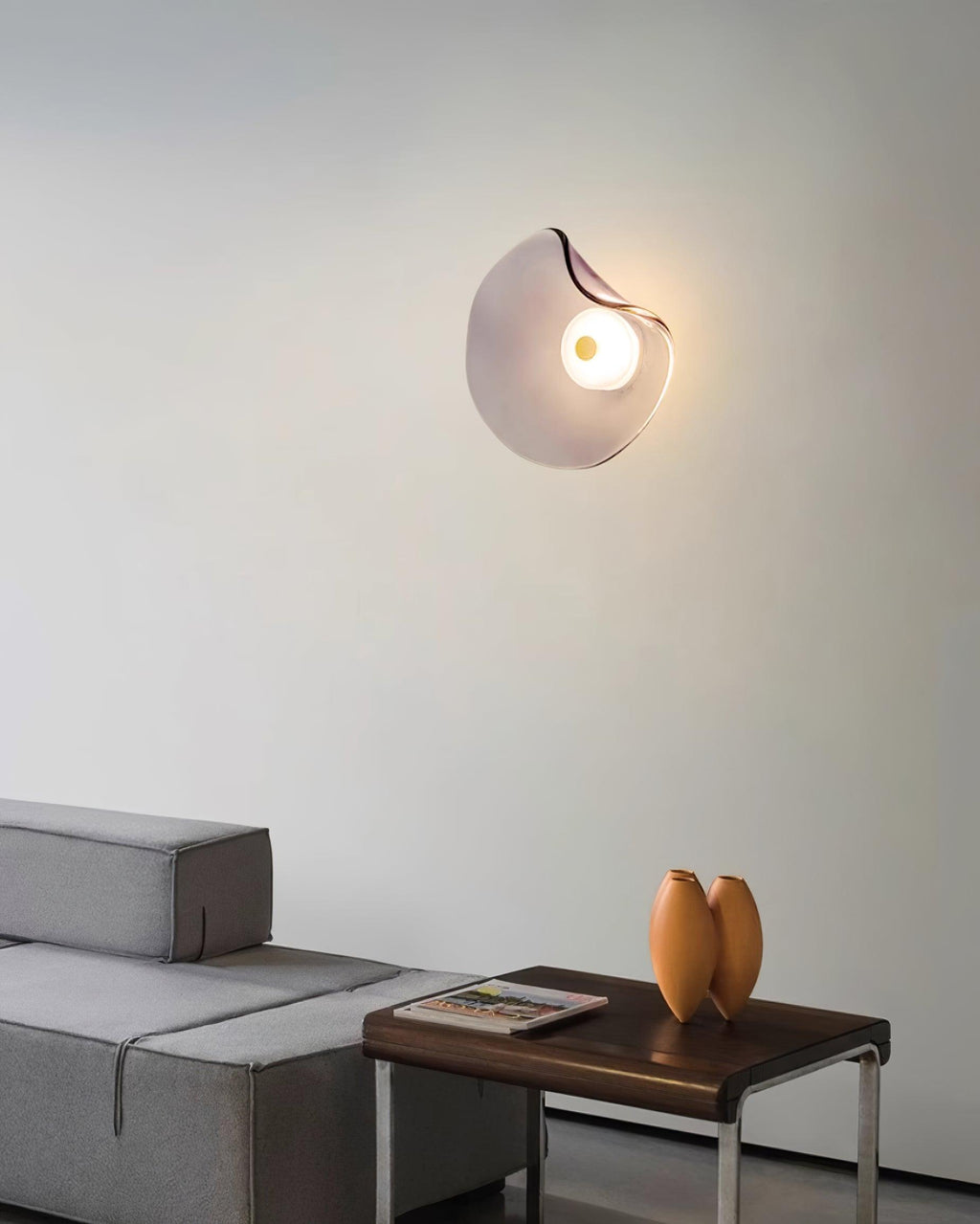 Round Nebulae Wall Light