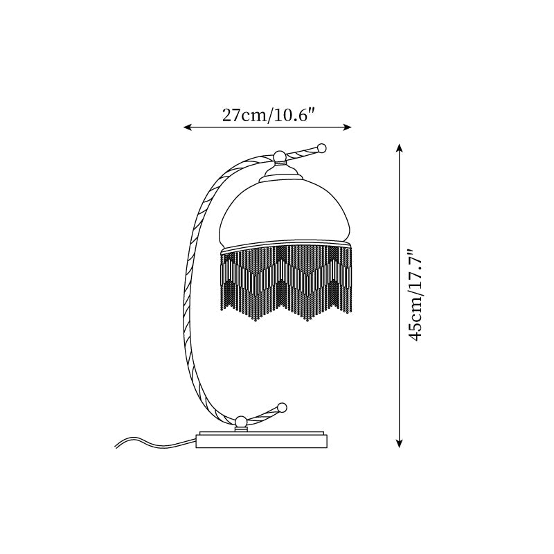 Roussillon Tassel Table Lamp