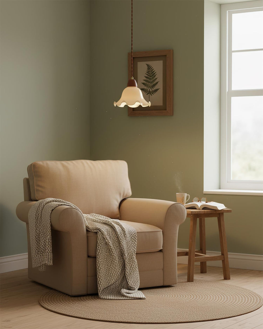 Rowan Flower Pendant Lamp