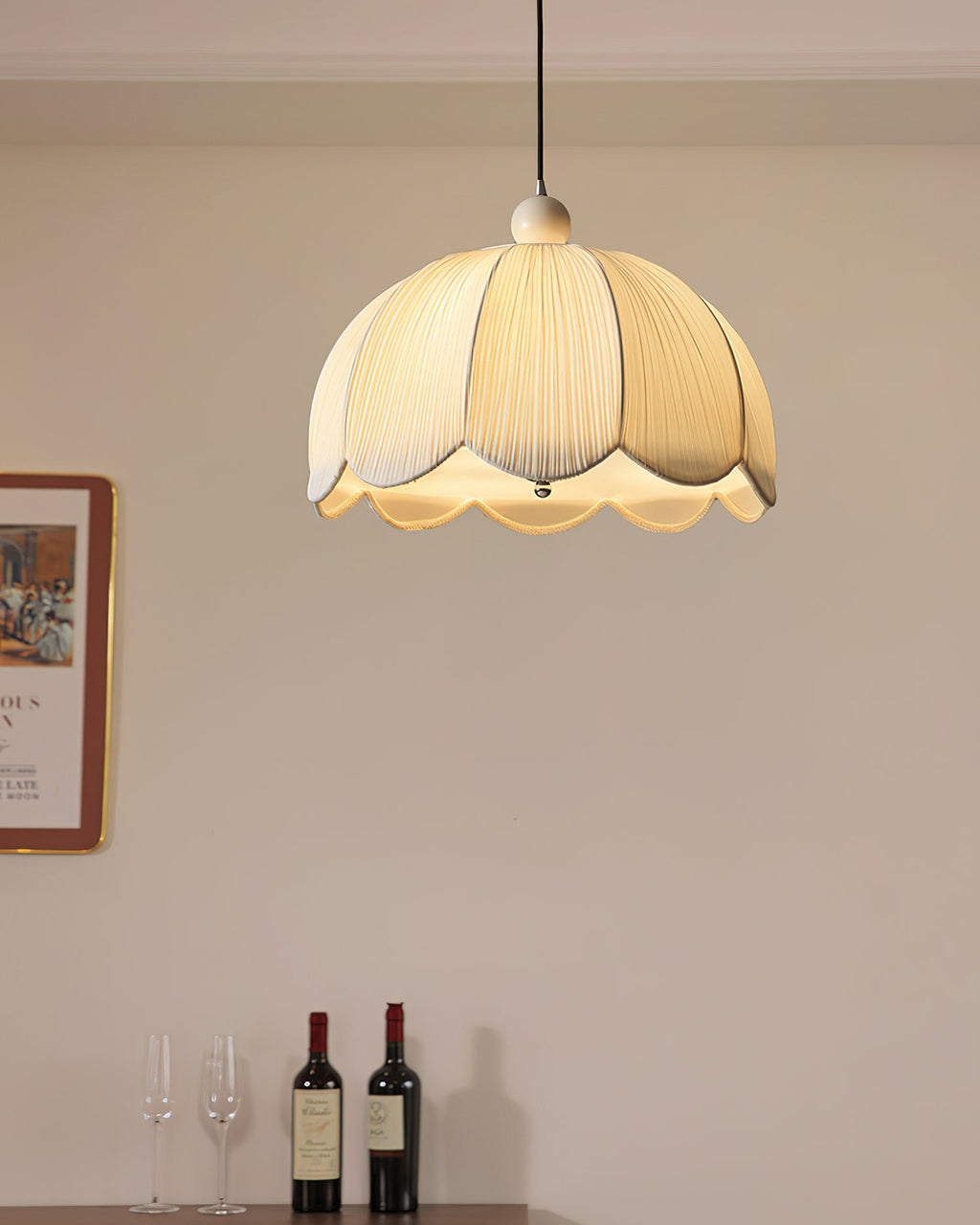 Ruffle Pendant Lamp