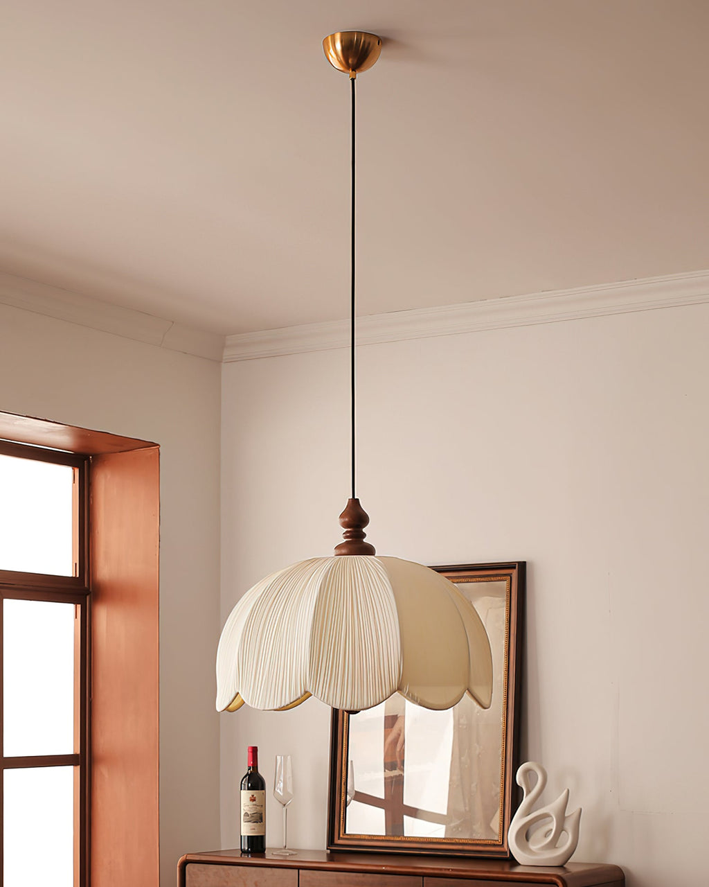 Ruffle Pendant Lamp