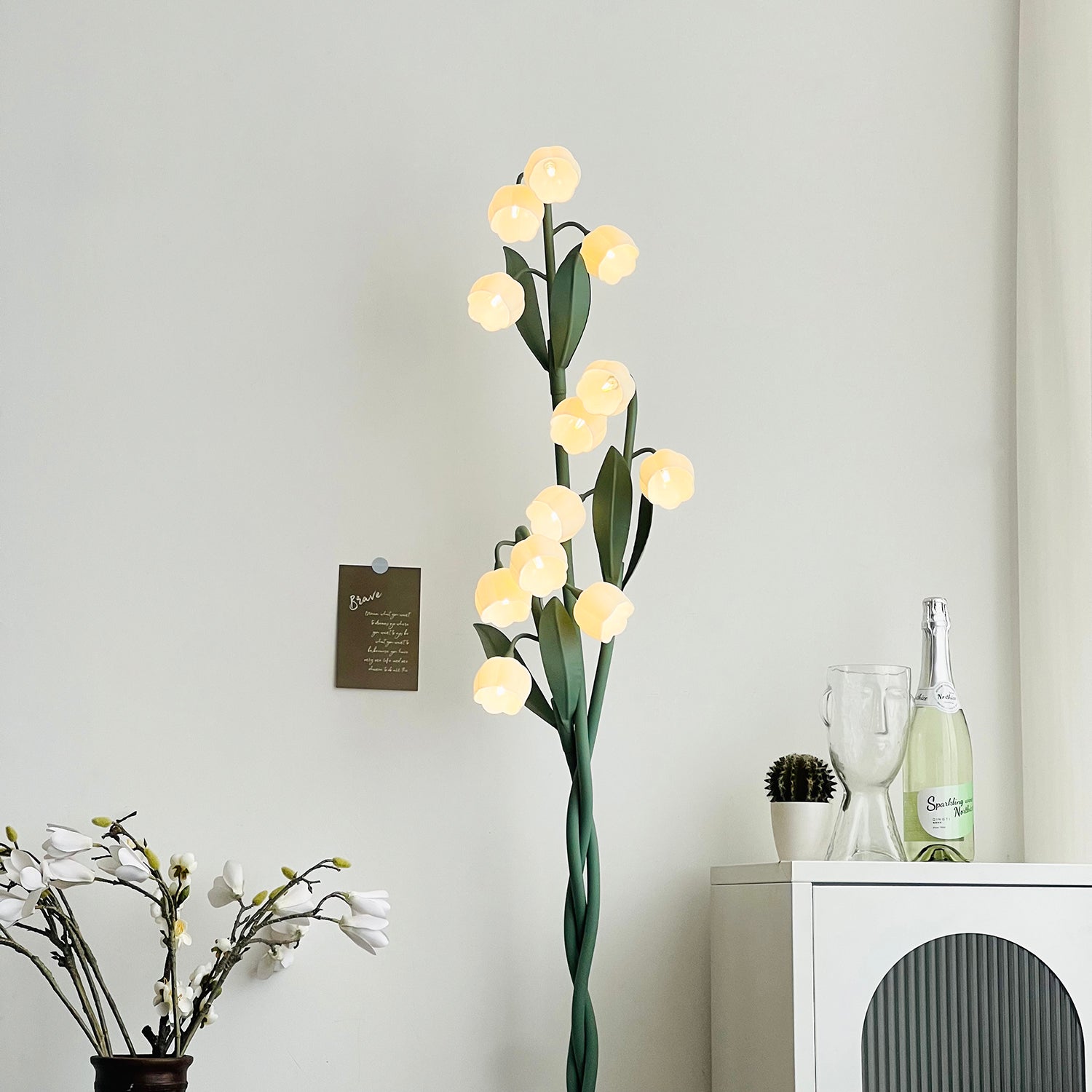 Sara Orchid Floor Lamp