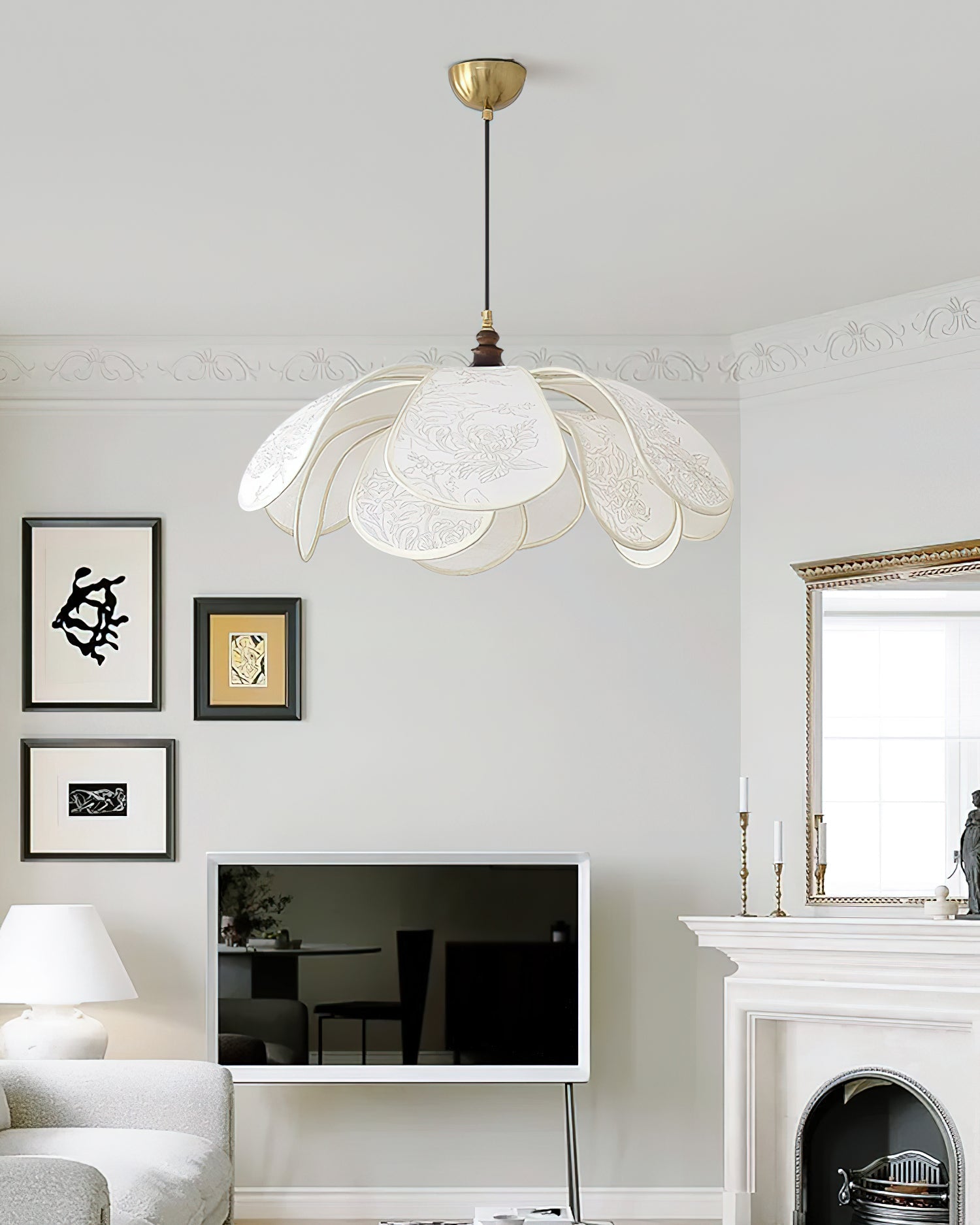 Savoy Plug In Pendant Lamp