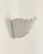 Shell Plaster Wall Lamp