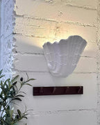 Shell Plaster Wall Lamp