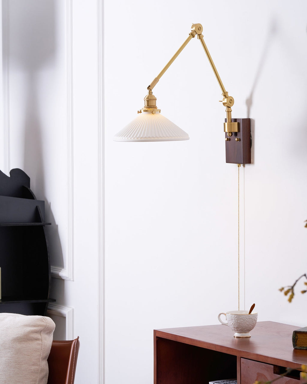 Silverton Swing Arm Wall Lamp