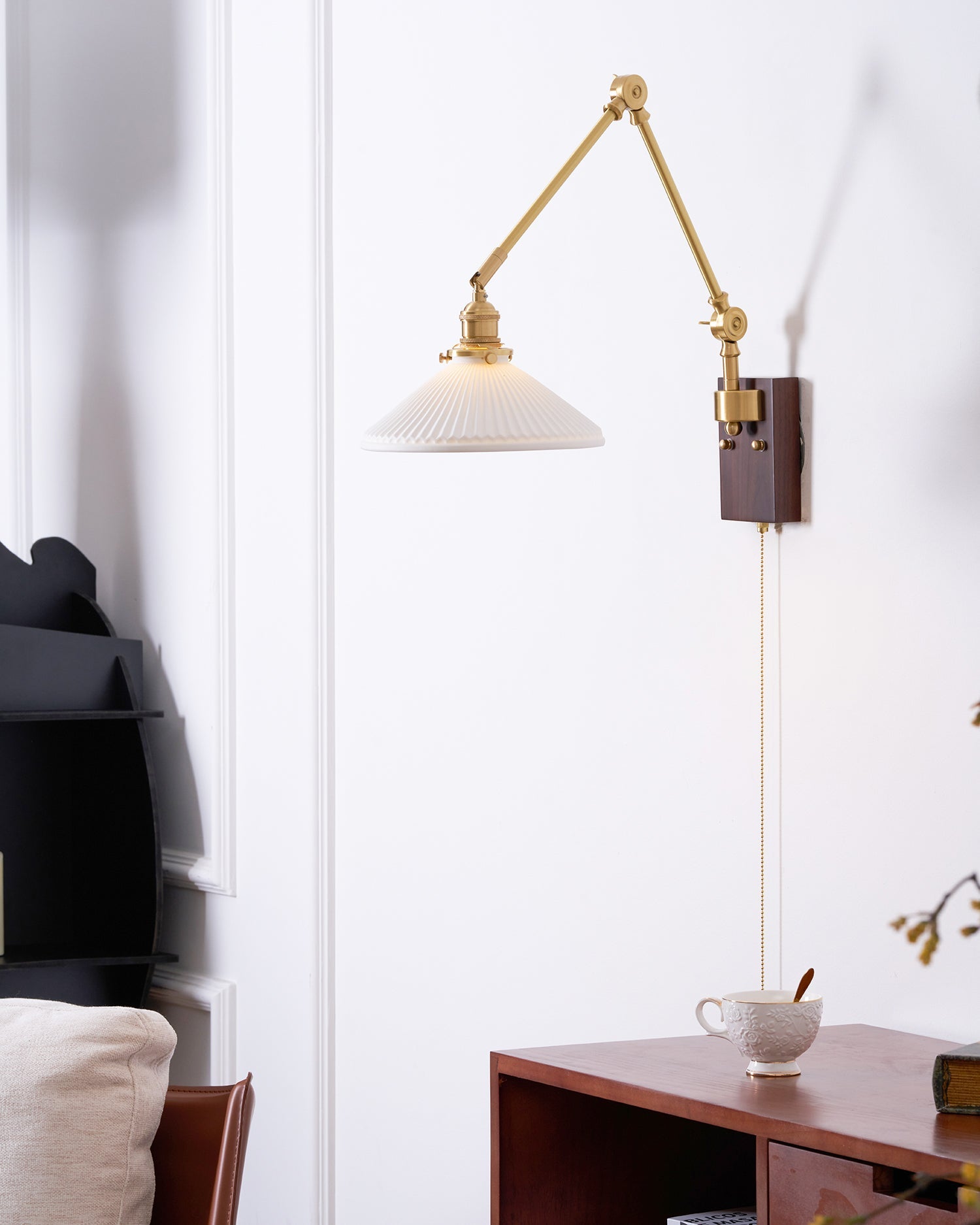 Silverton Swing Arm Wall Lamp