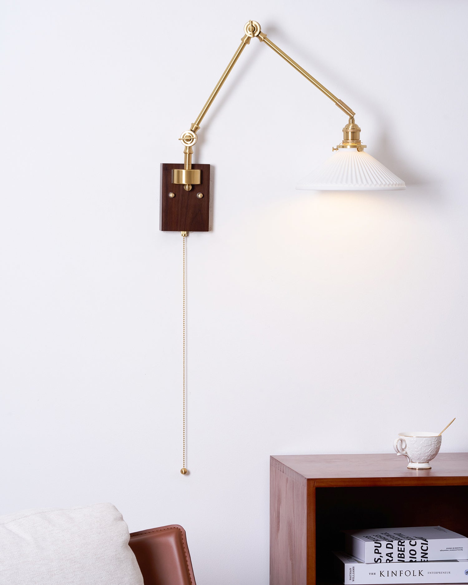 Silverton Swing Arm Wall Lamp