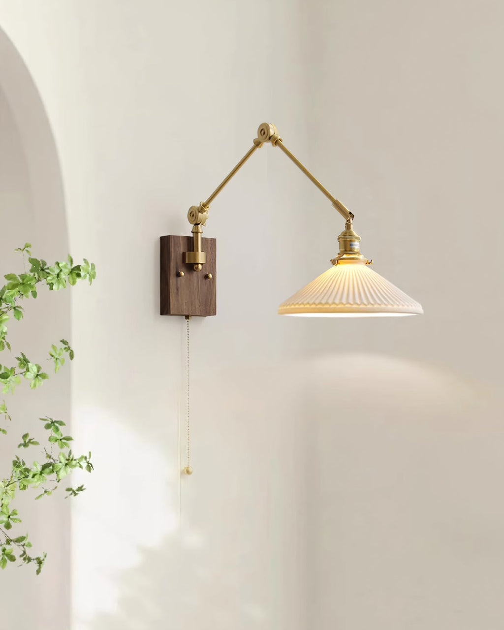 Silverton Swing Arm Wall Lamp