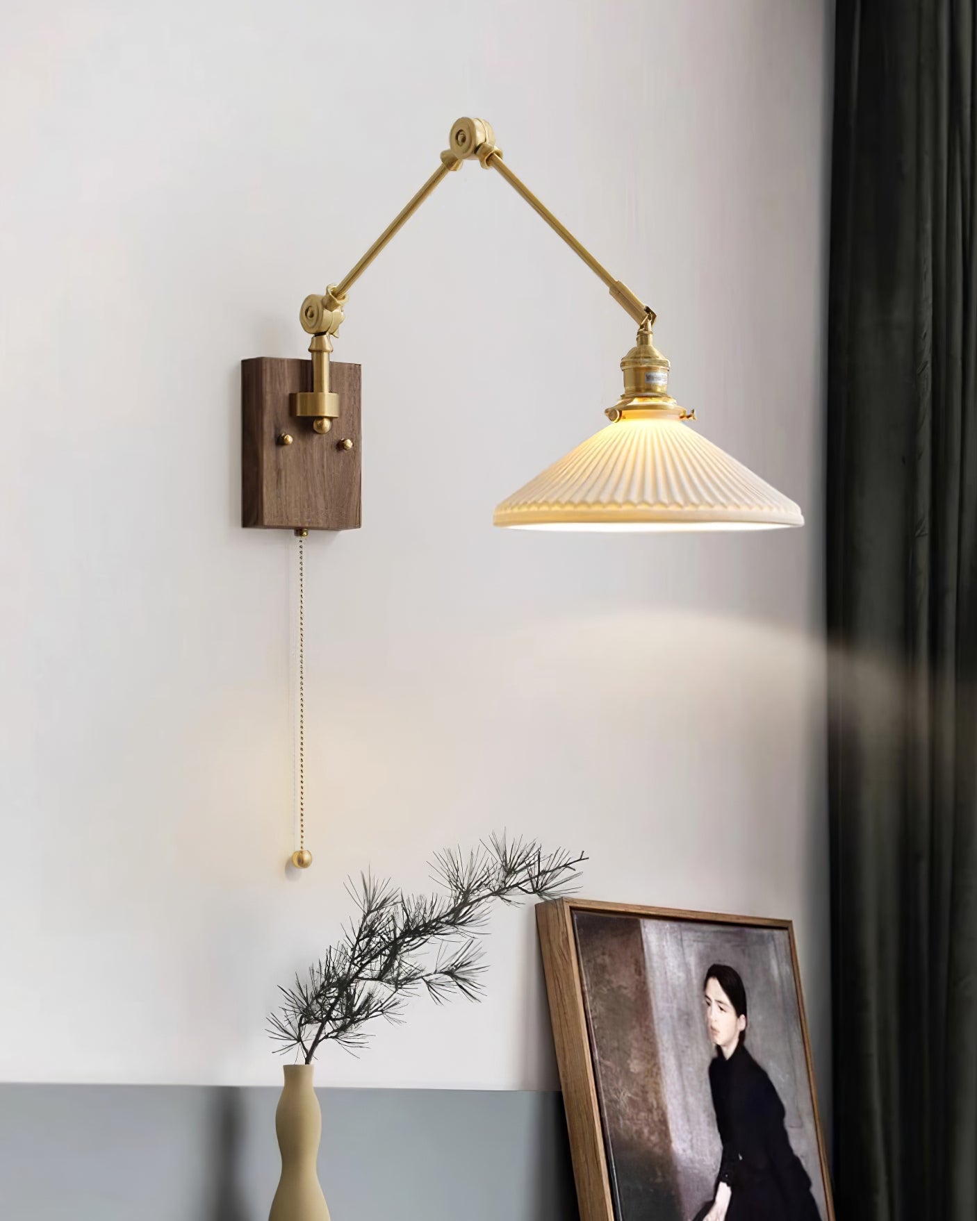 Silverton Swing Arm Wall Lamp