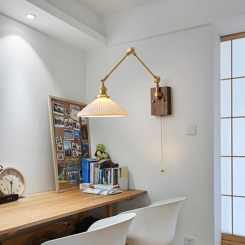 Silverton Swing Arm Wall Lamp