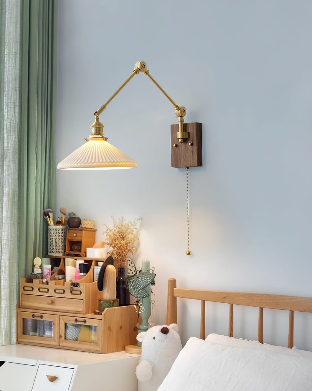 Silverton Swing Arm Wall Lamp