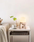 Small Stool Table Lamp