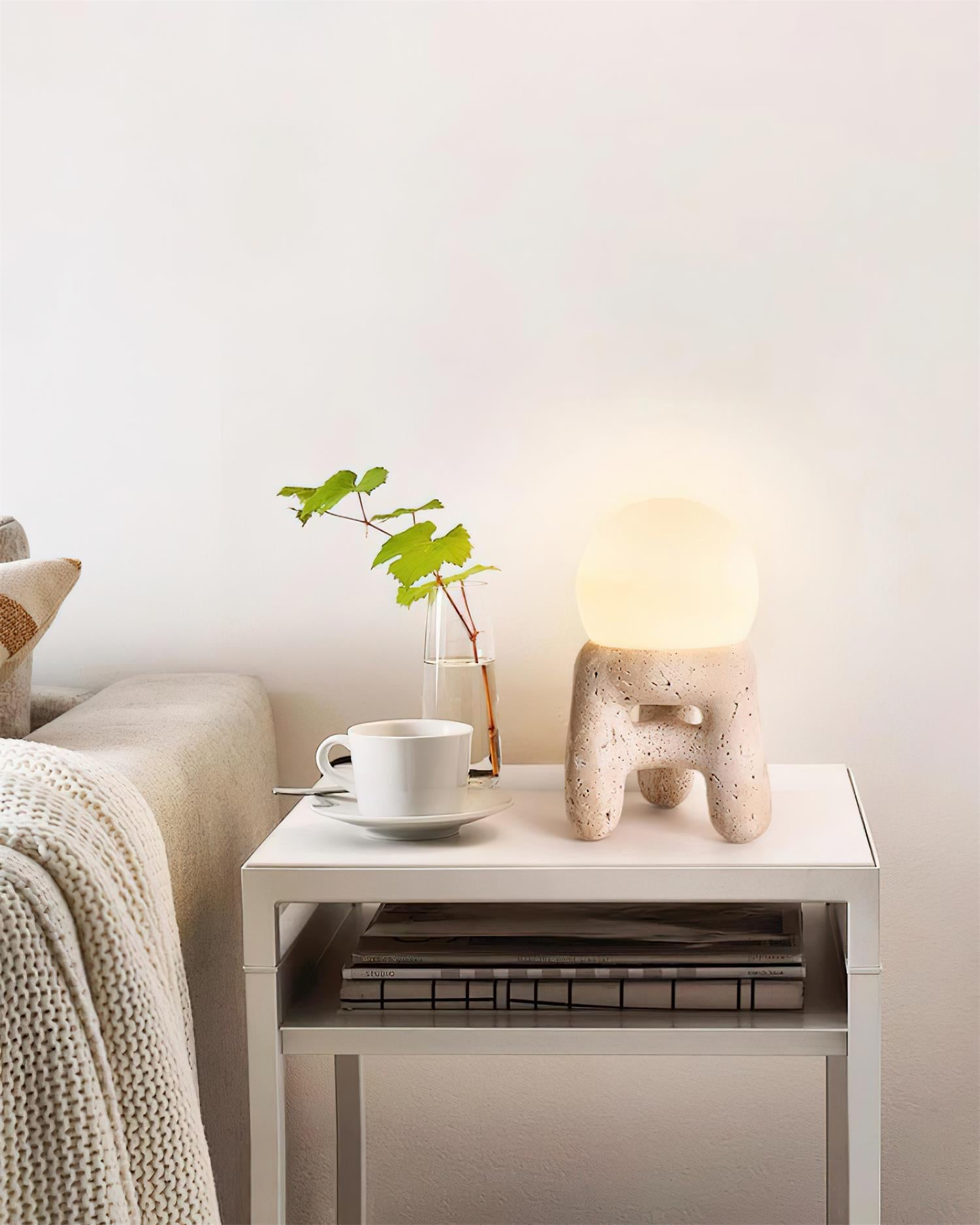 Small Stool Table Lamp