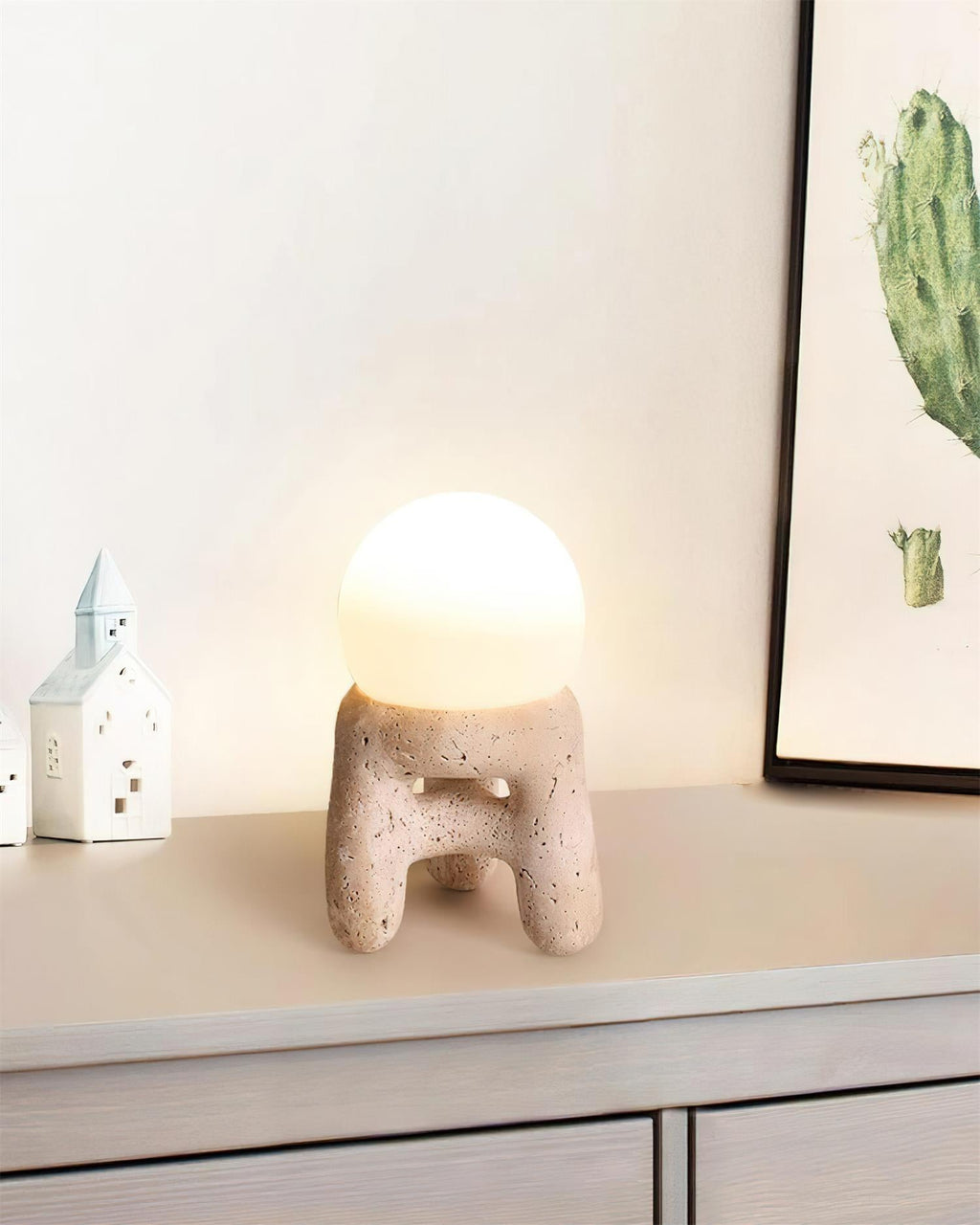Small Stool Table Lamp