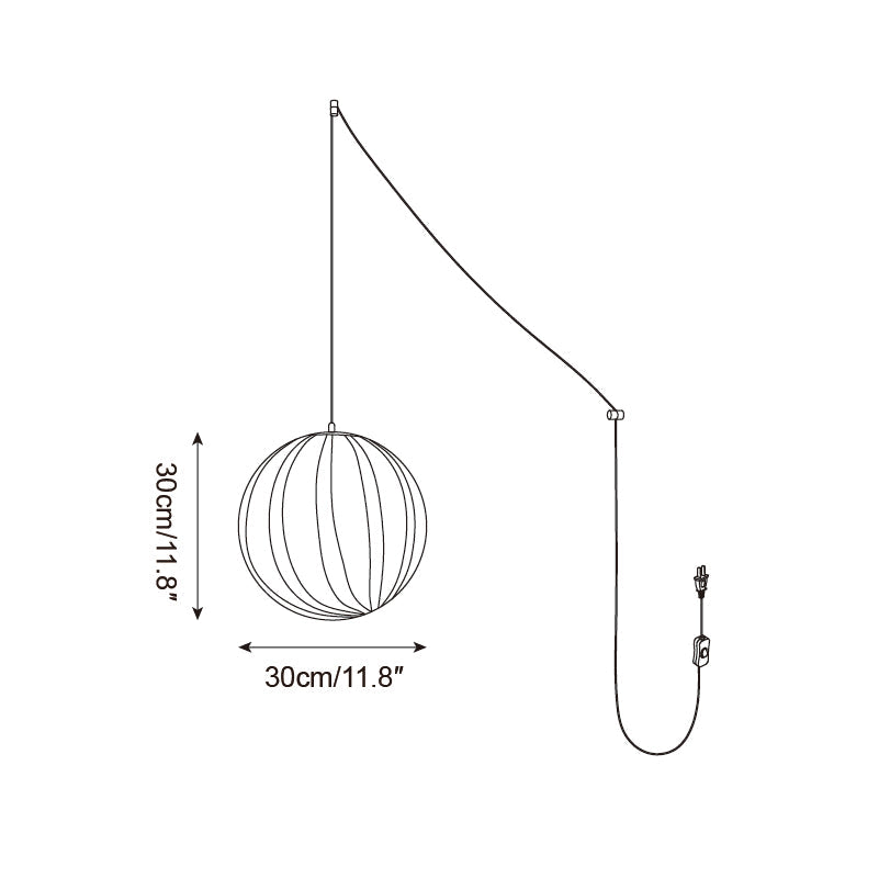 Solstice Plug In Pendant Lamp