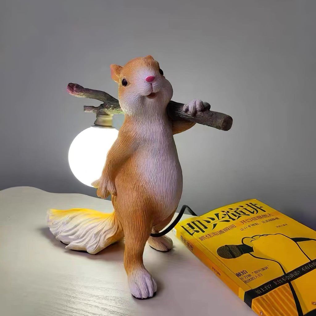 Squirrel Table Lamp