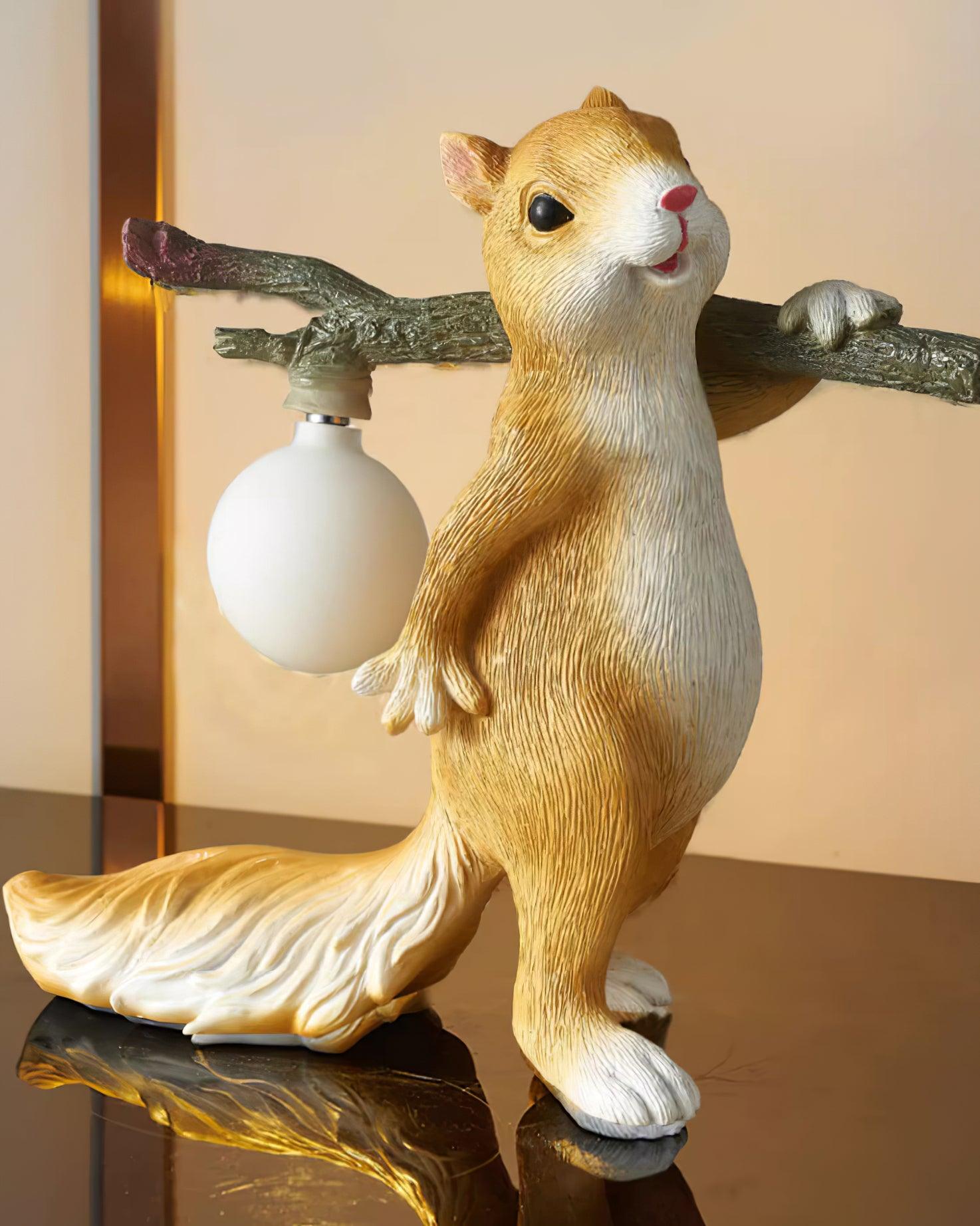 Squirrel Table Lamp