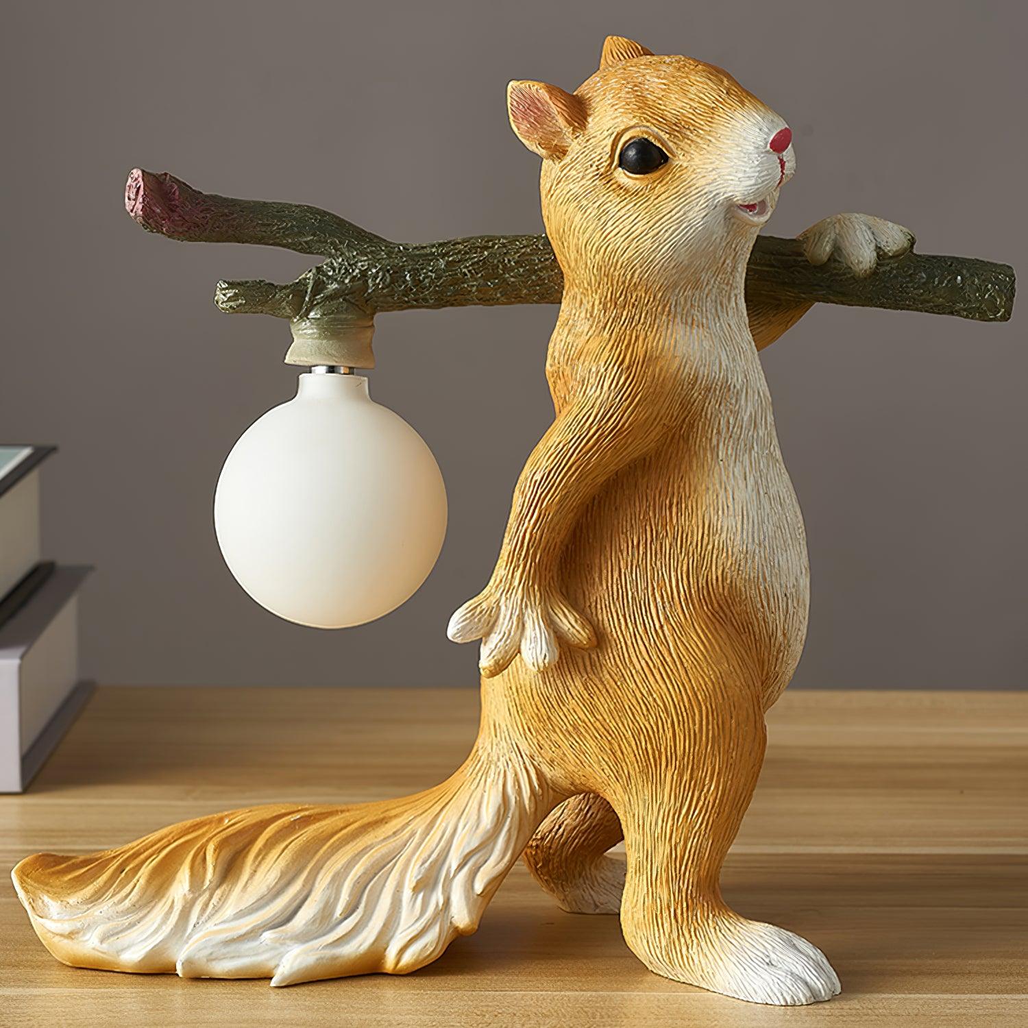 Squirrel Table Lamp