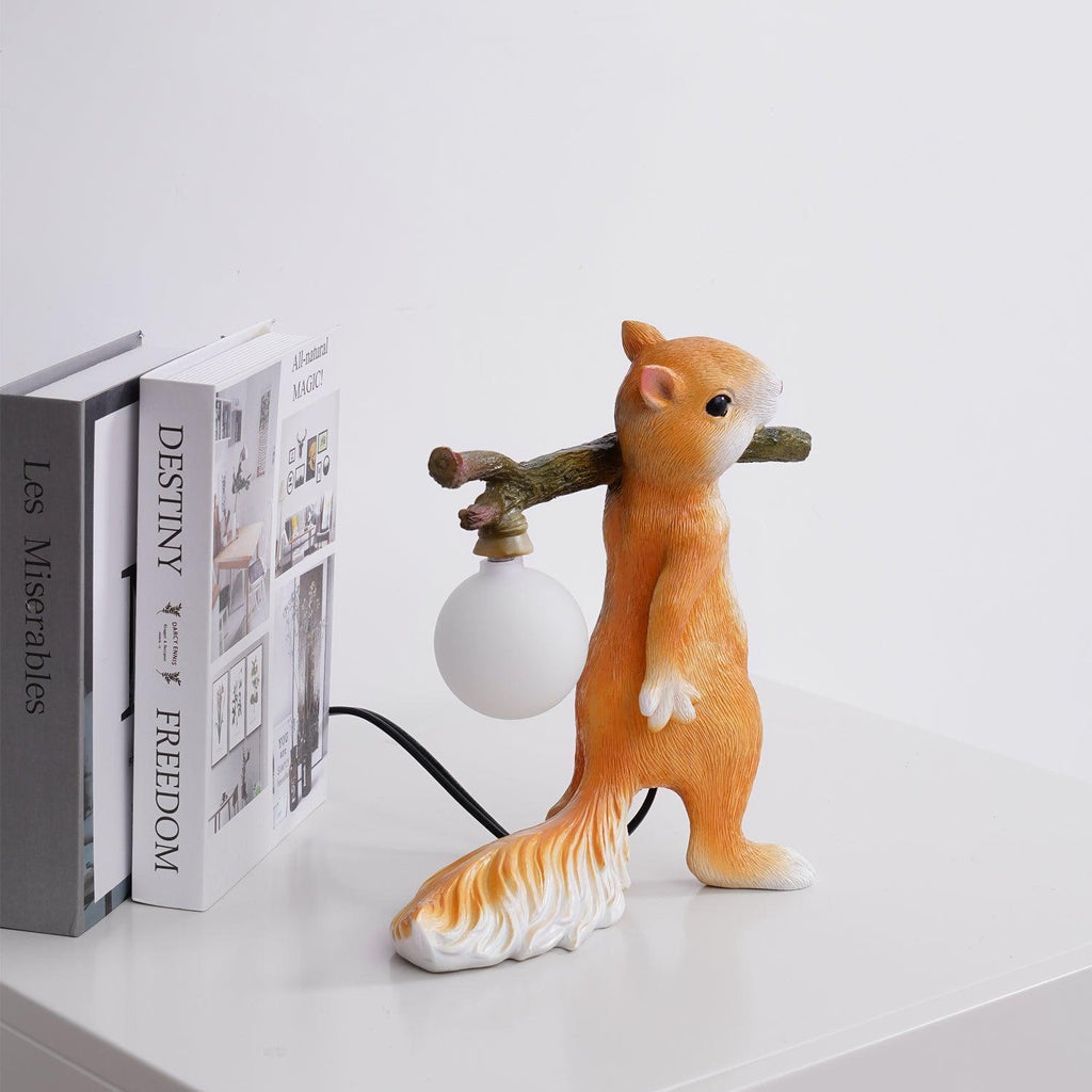 Squirrel Table Lamp