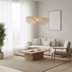 Straw Hat Pendant Light