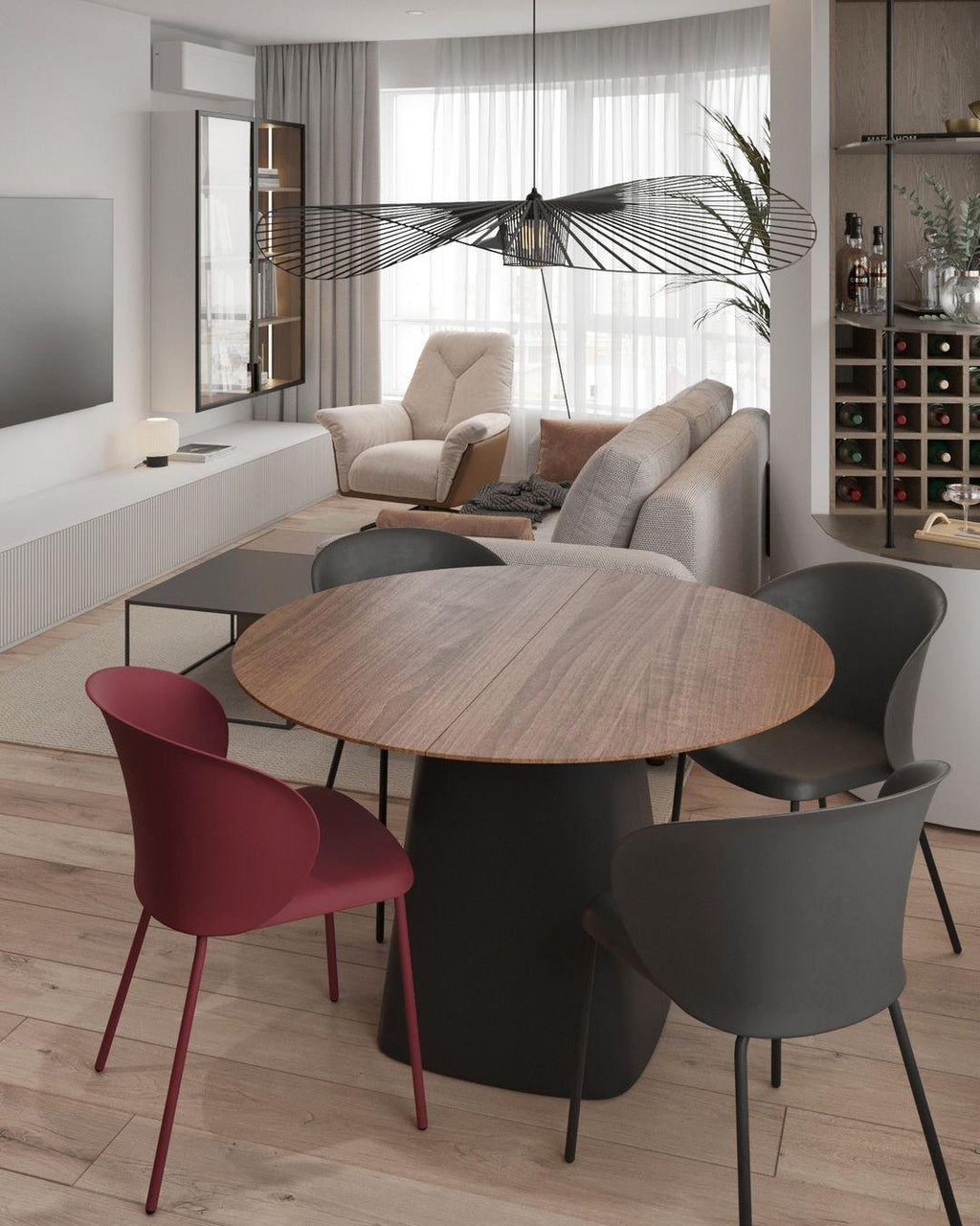 Vertigo Fiberglass Pendant Lamp