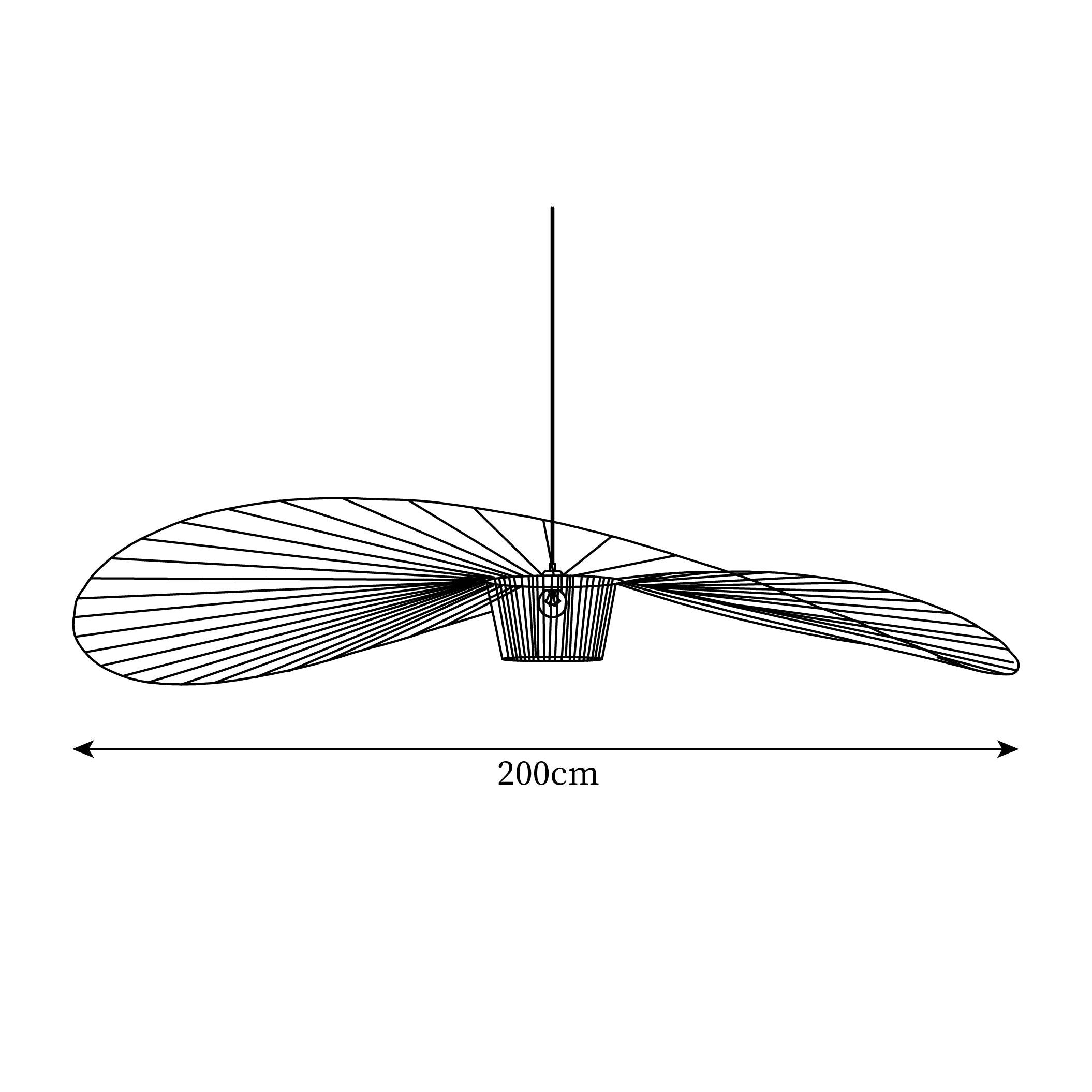 Vertigo Fiberglass Pendant Lamp