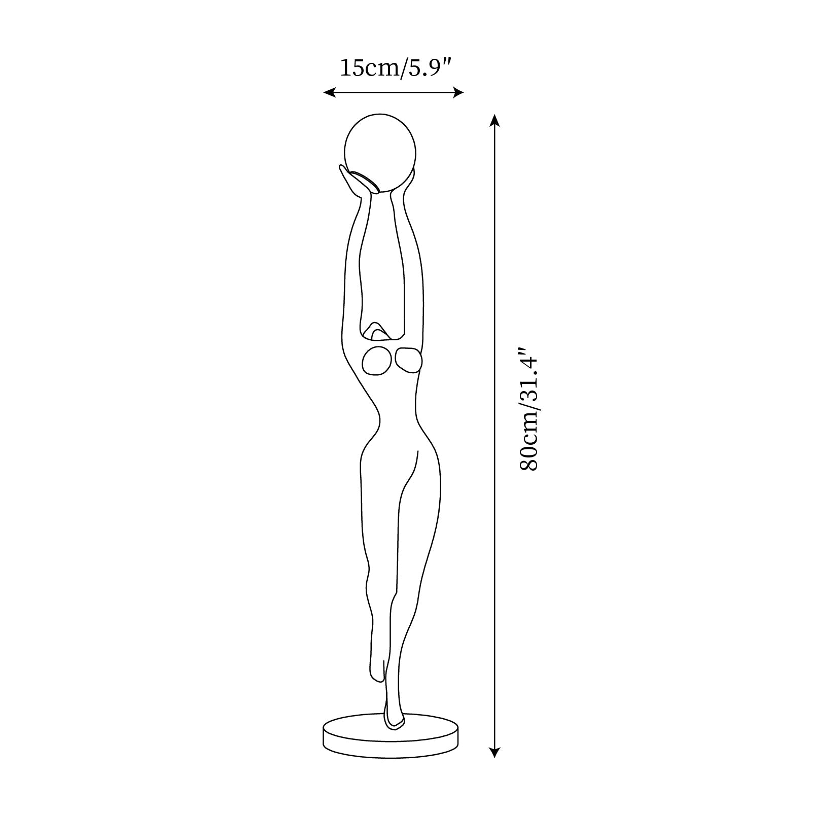 Stursa Sculpture Floor Lamp