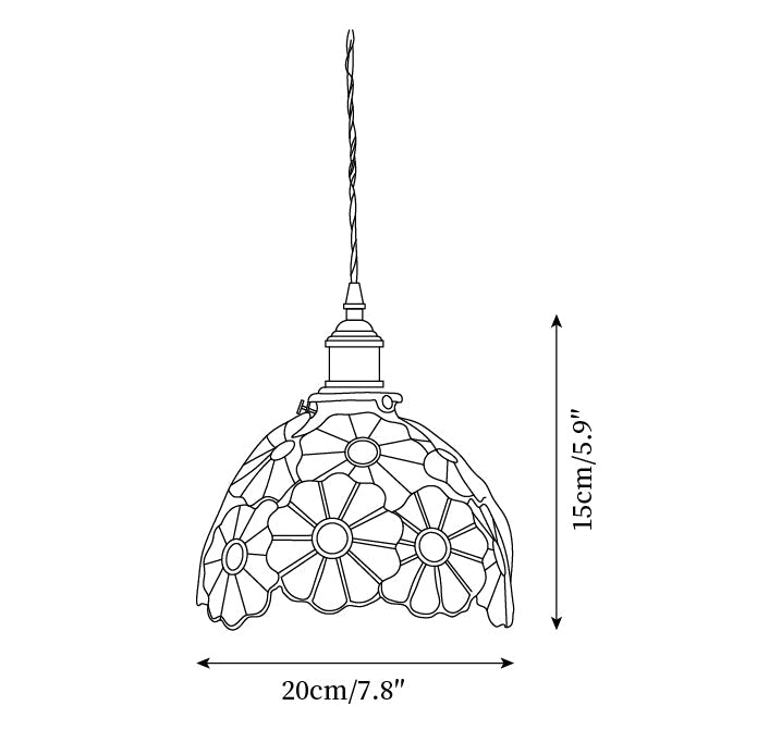 Suka Floral Pendant Light