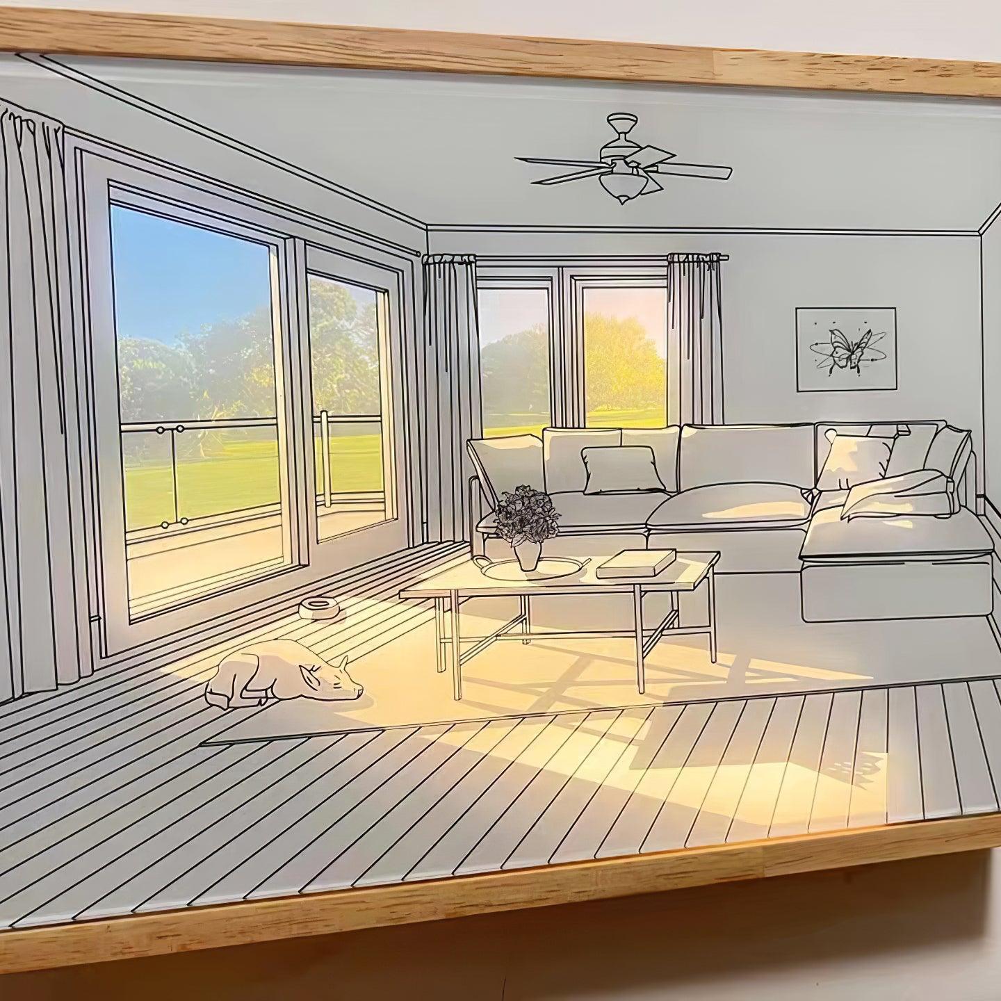 Sun Art Lighting Painting