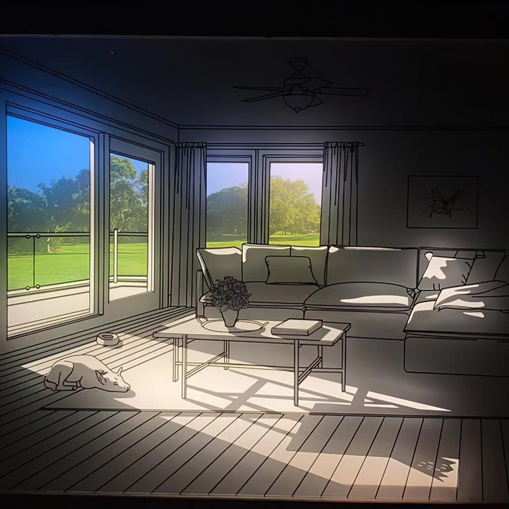 Sun Art Lighting Painting