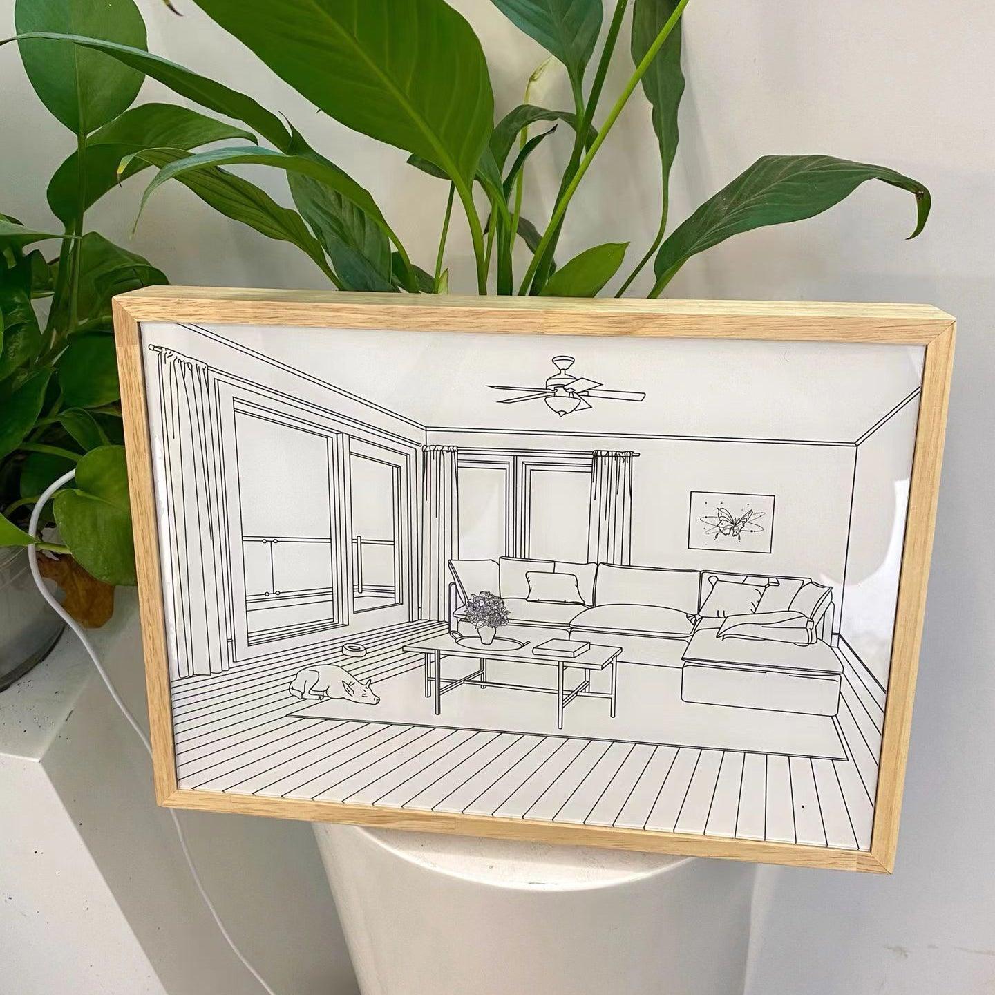 Sun Art Lighting Painting