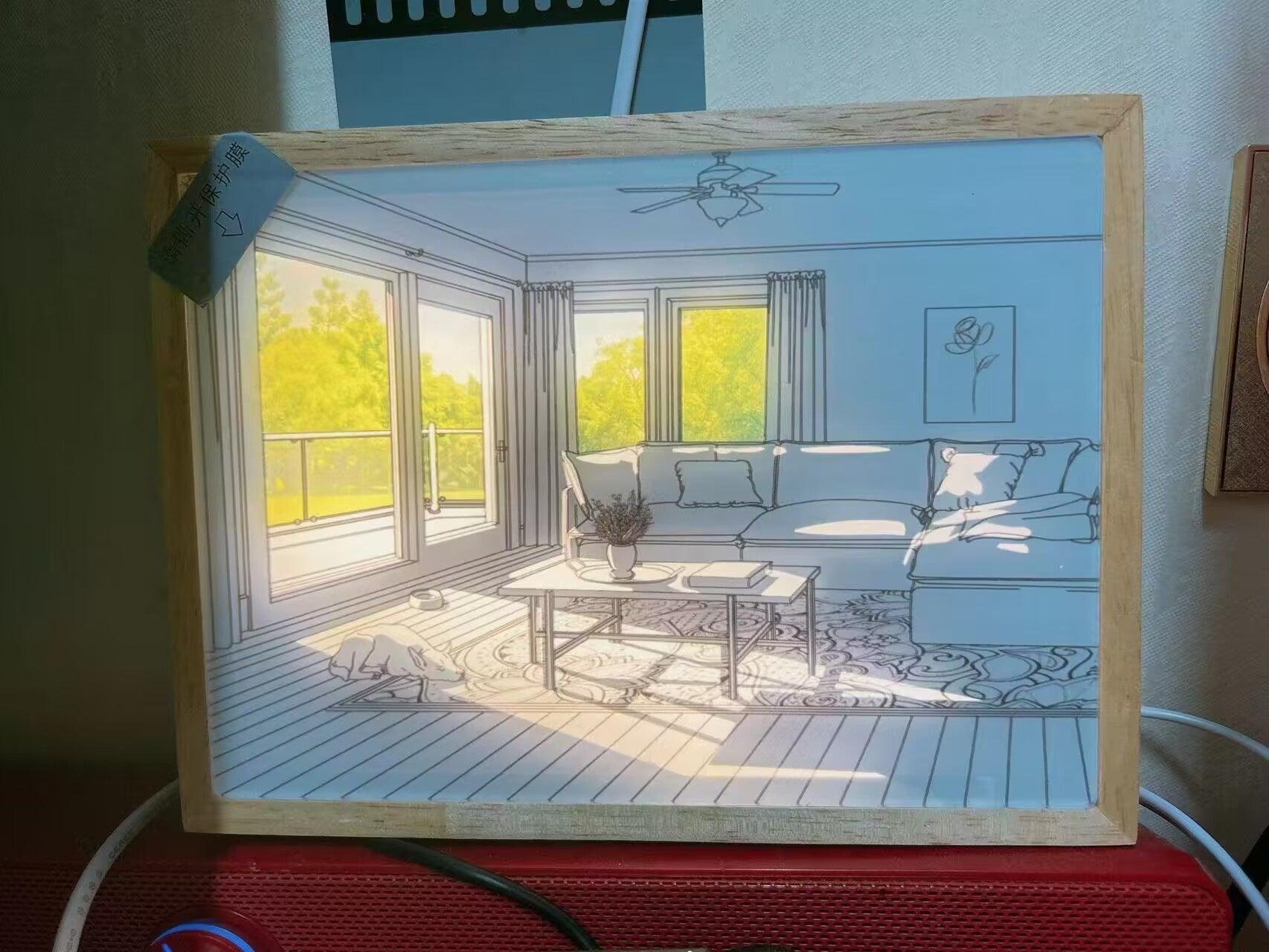 Sun Art Lighting Painting