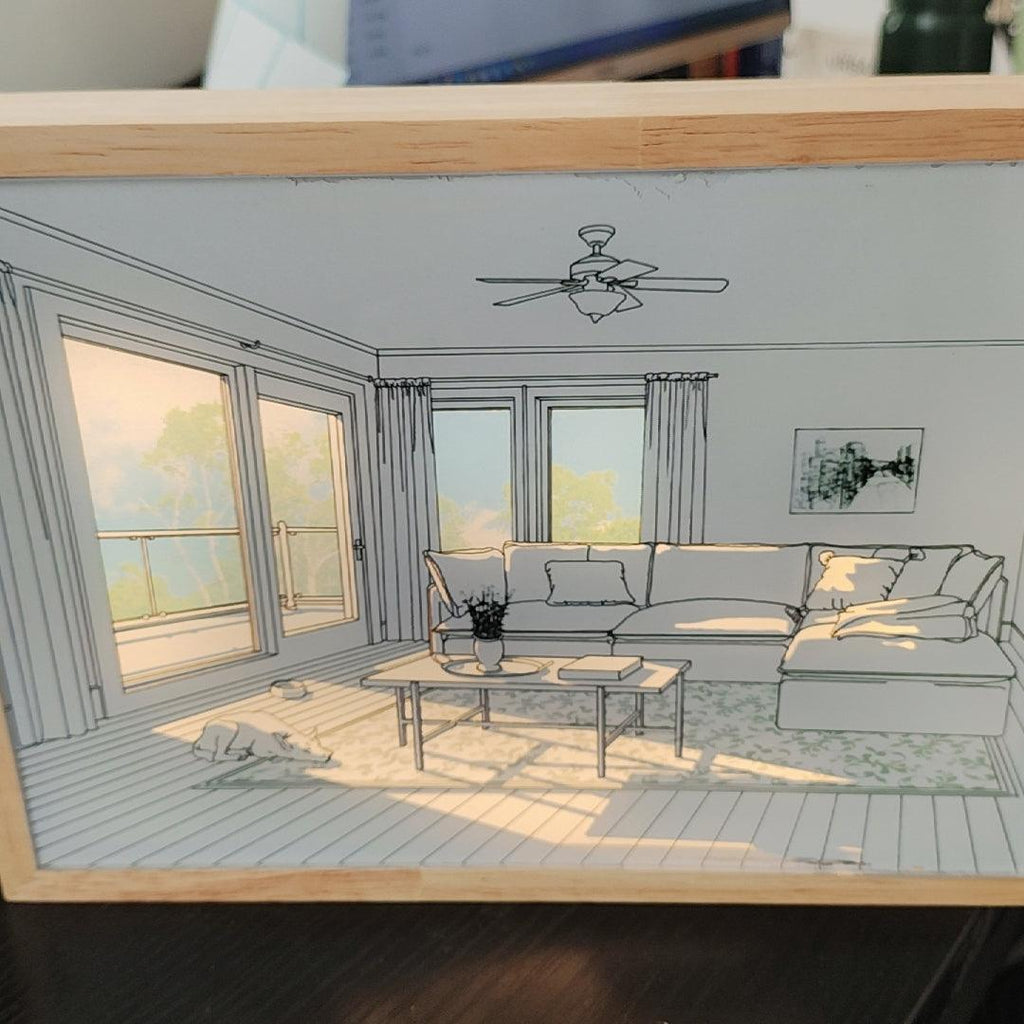 Sun Art Lighting Painting