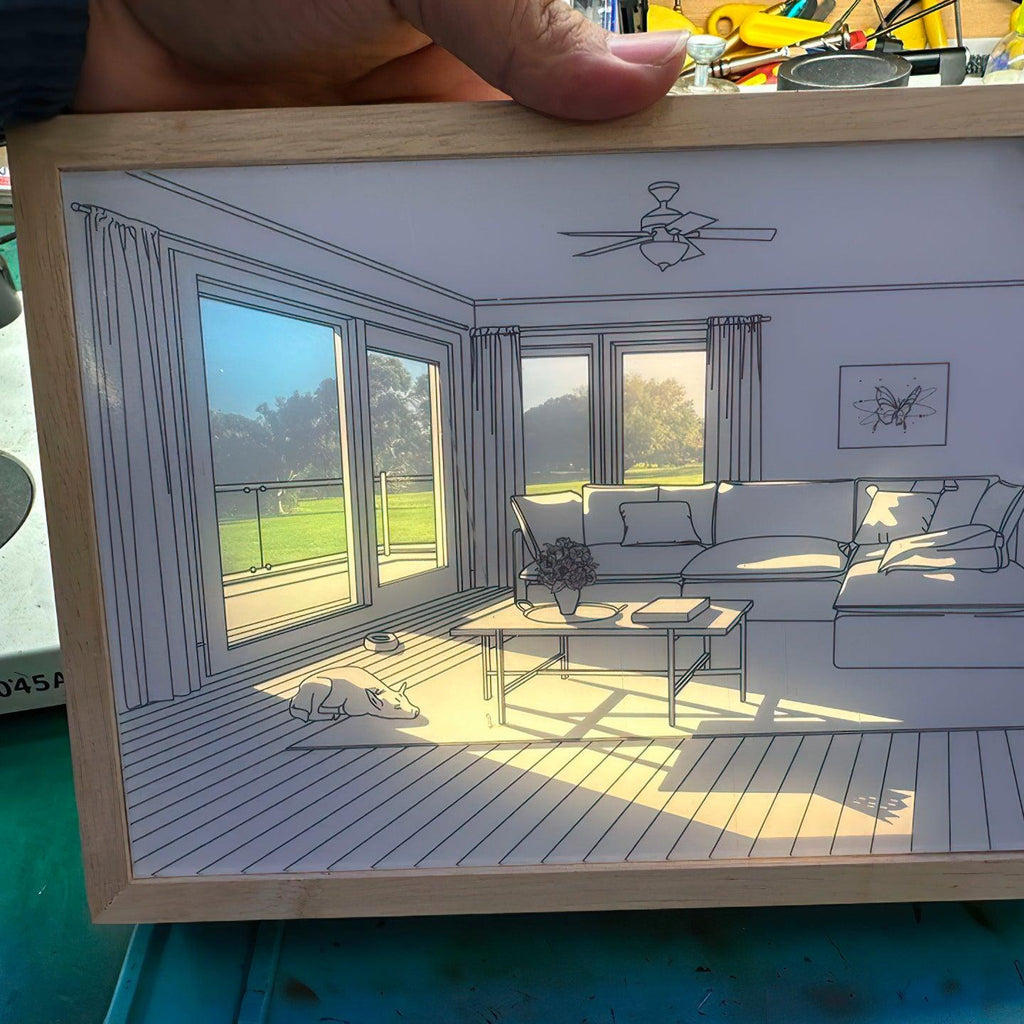 Sun Art Lighting Painting