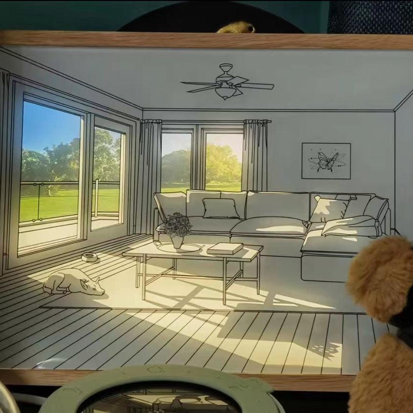 Sun Art Lighting Painting