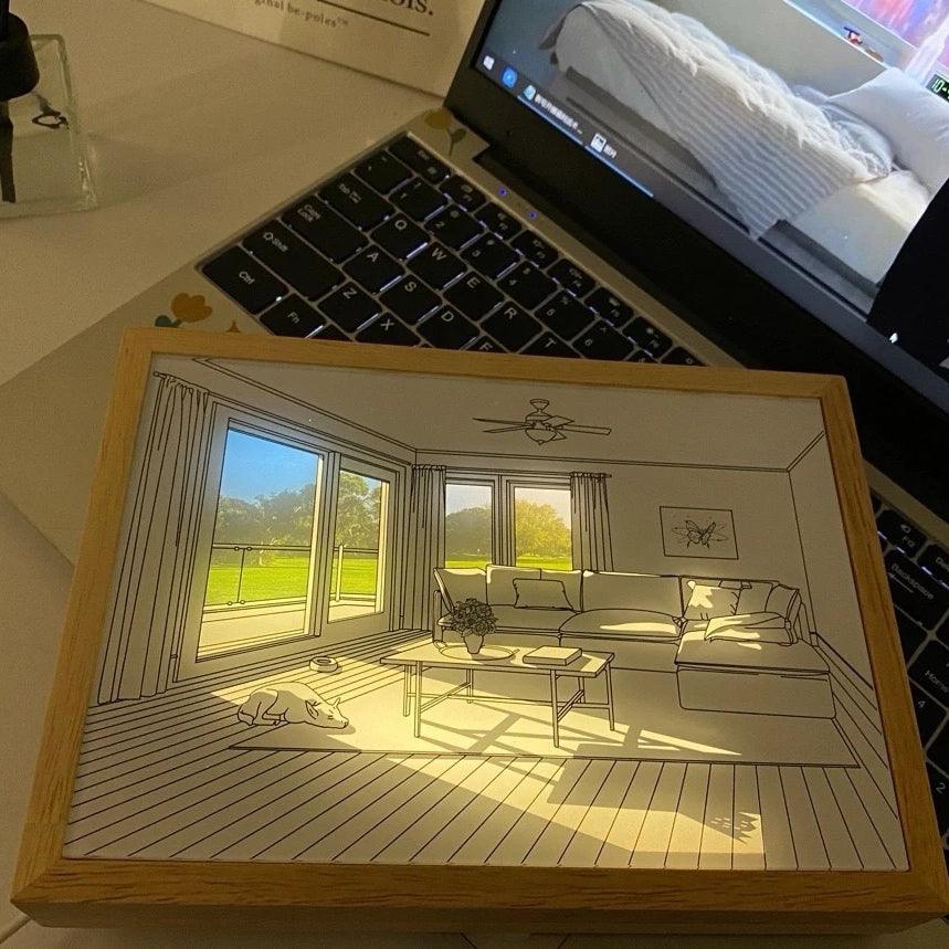 Sun Art Lighting Painting