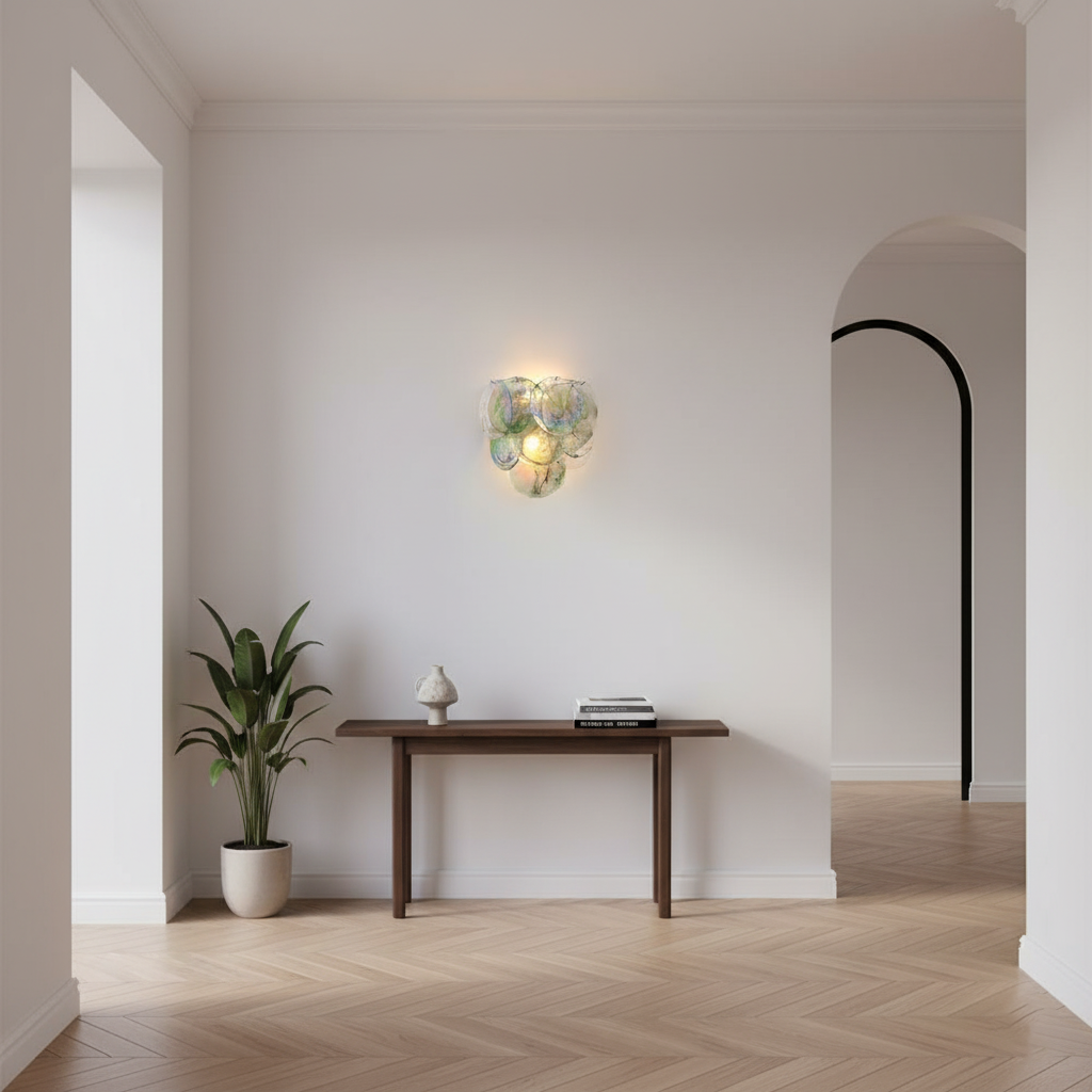 Talia Glass Wall Lamp