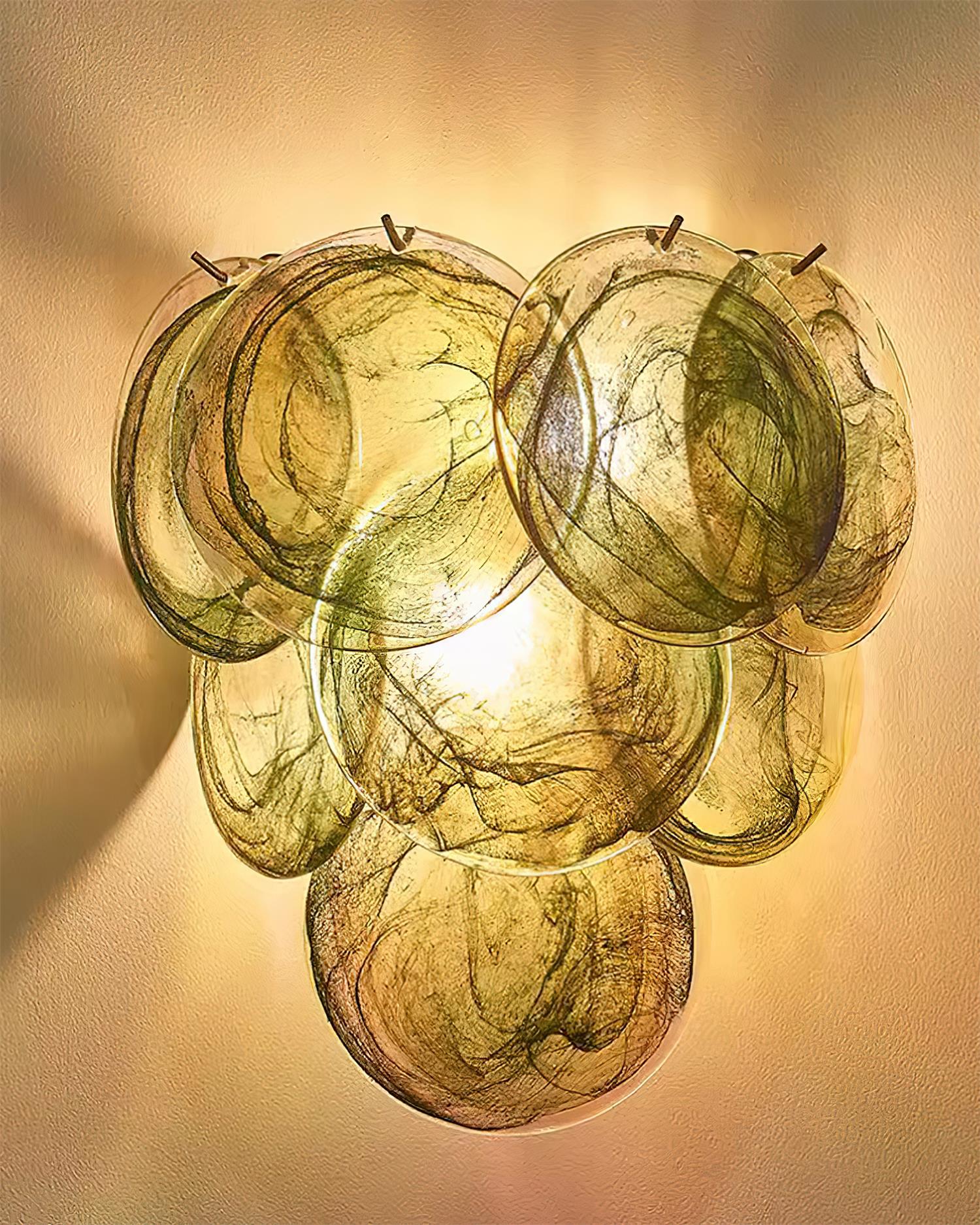 Talia Glass Wall Lamp